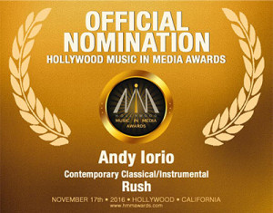 Andy Iorio - Hollywood Music in Media Awards 2016 