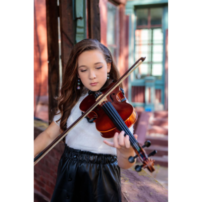Briella on Violin - CM School of Fine Arts - Violin Lessons
