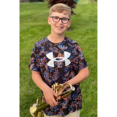 Liam on Trumpet - CM School of Fine Arts - Trumpet Lessons